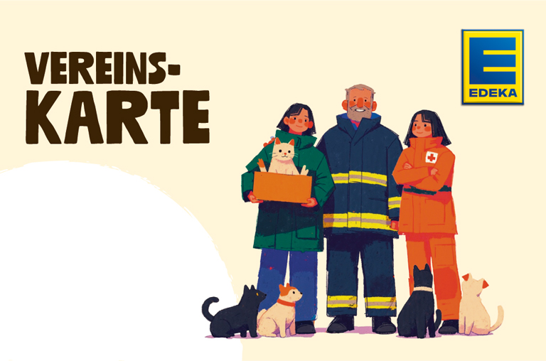 leere EDEKA Vereinskarte